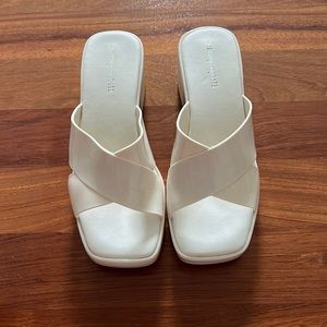 Jeffrey Campbell jelly chunky heels